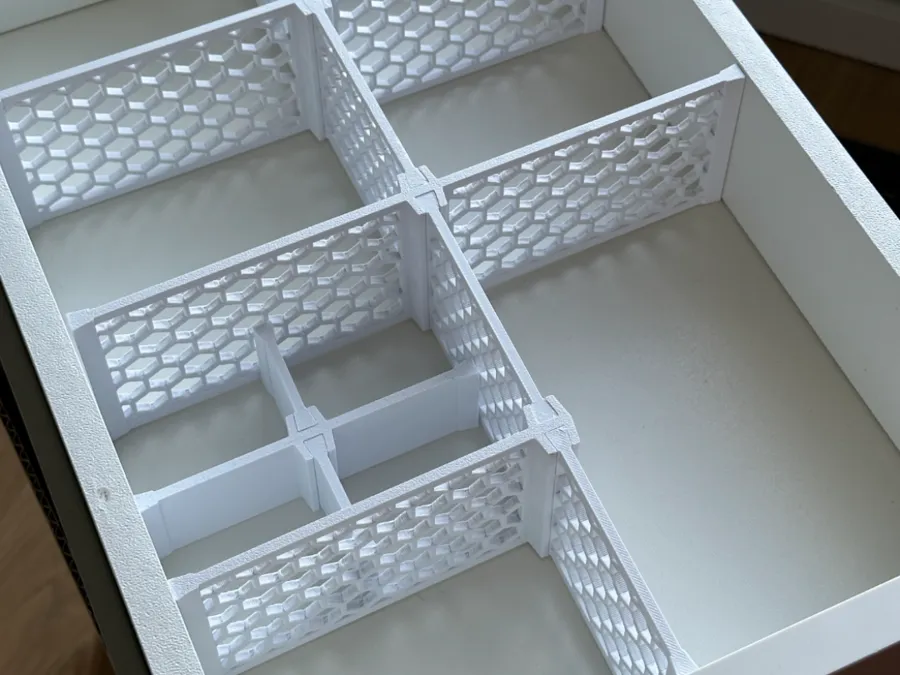 Easy-Peasy Customizable Drawer Dividers v2