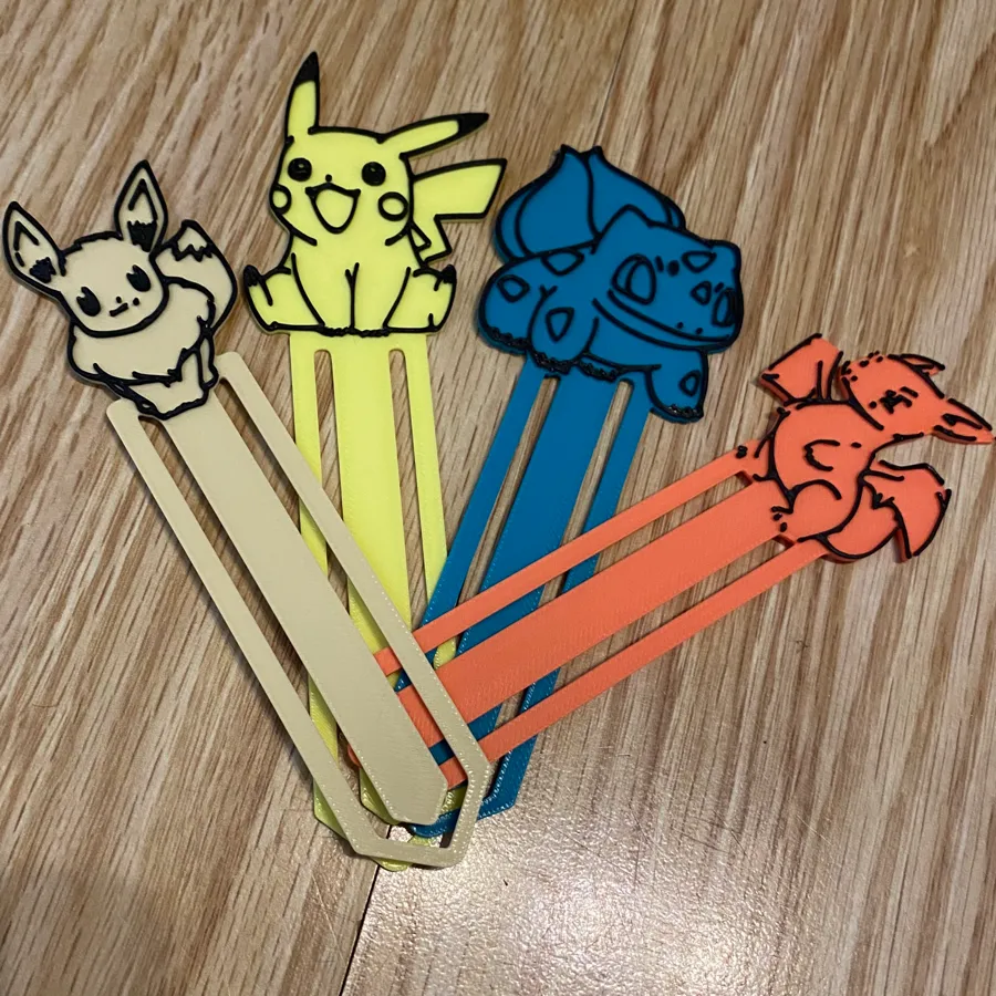 Pokemon bookmark set