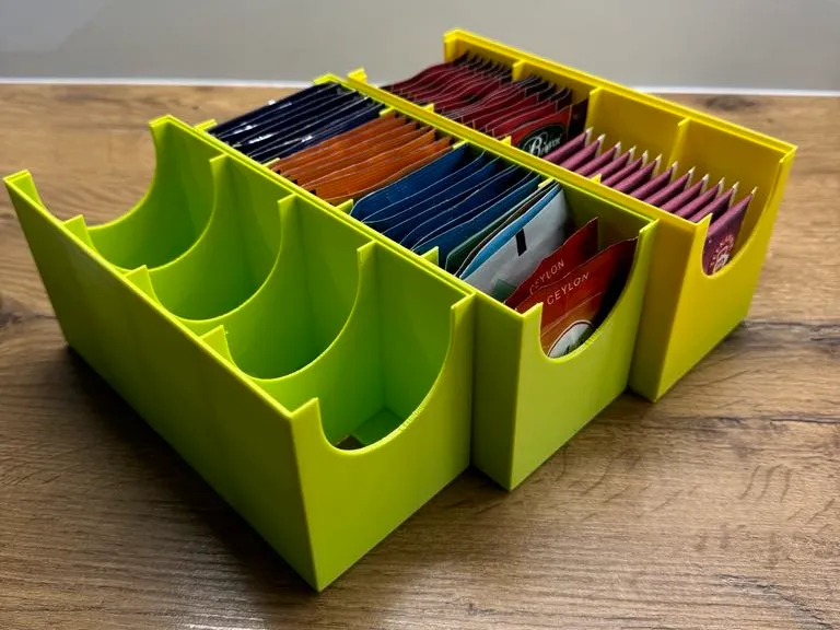 Stackable Tea Containers, Organizer